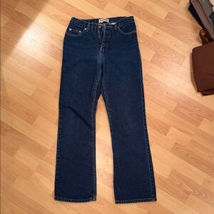 LONDONJEAN Classic Indigo Straight Leg Jeans